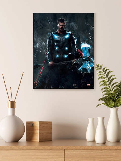 

Planet Superheroes Multicoloured Thor Framed Wall Art, Multi