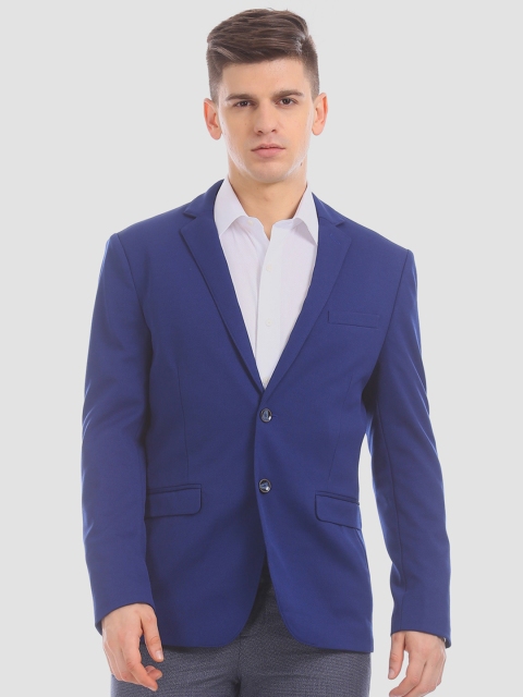 

Arrow Blue Single Breasted Slim Fit Formal Blazer