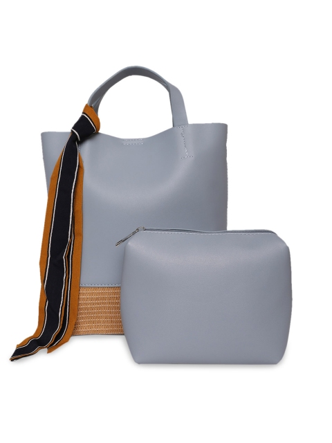 

MIO Borsa Blue Solid Handheld Bag