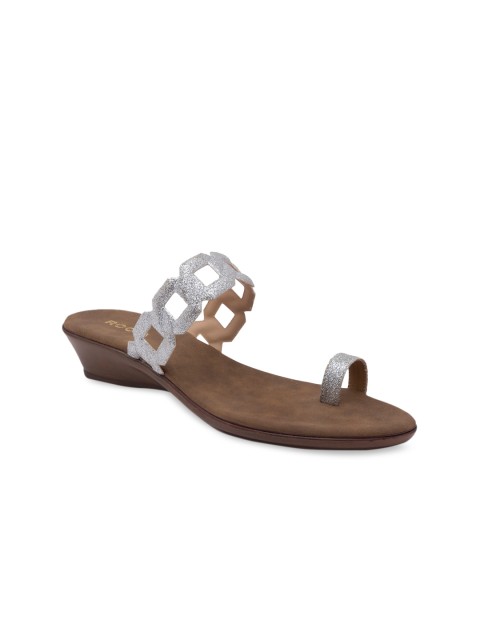 

Rocia Women Silver-Toned Embellished Sandals