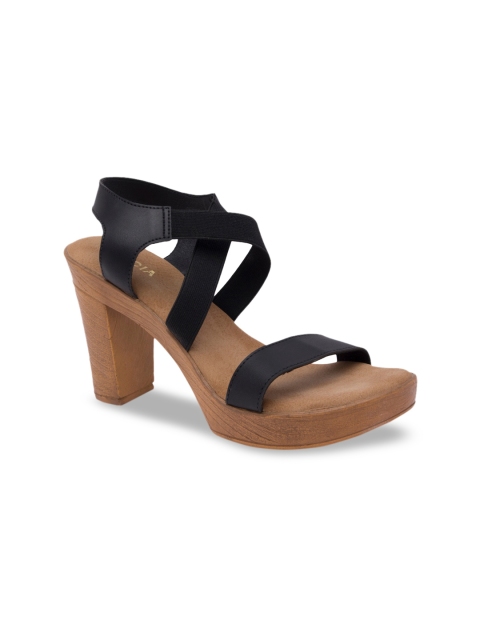 

Rocia Women Black Solid Platforms