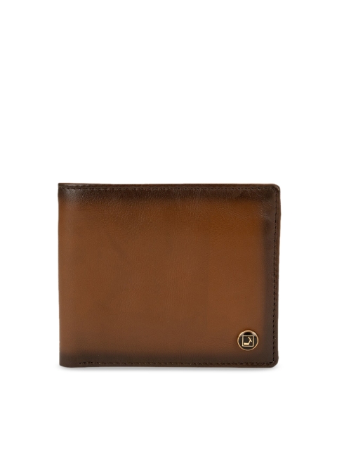 

Da Milano Men Tan Solid Two Fold Wallet