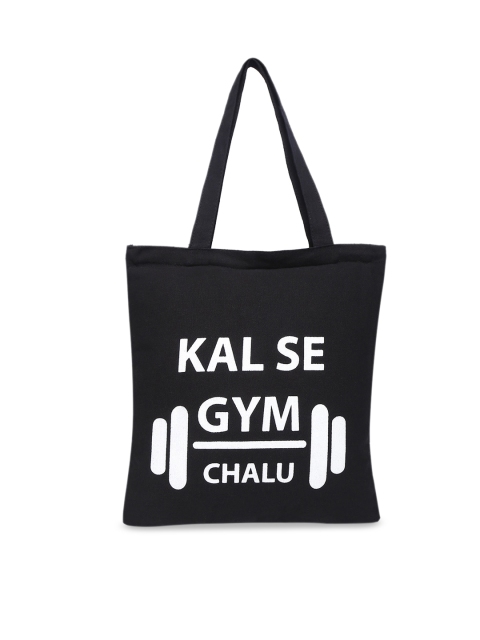 

Forever Glam by Pantaloons Black Printed Tote Bag
