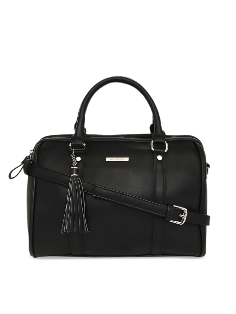 

Forever Glam by Pantaloons Black Solid Handheld Bag