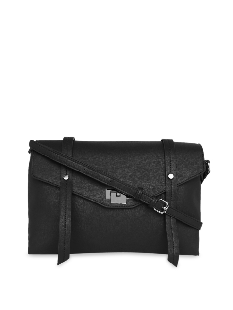 

Forever Glam by Pantaloons Black Solid Sling Bag