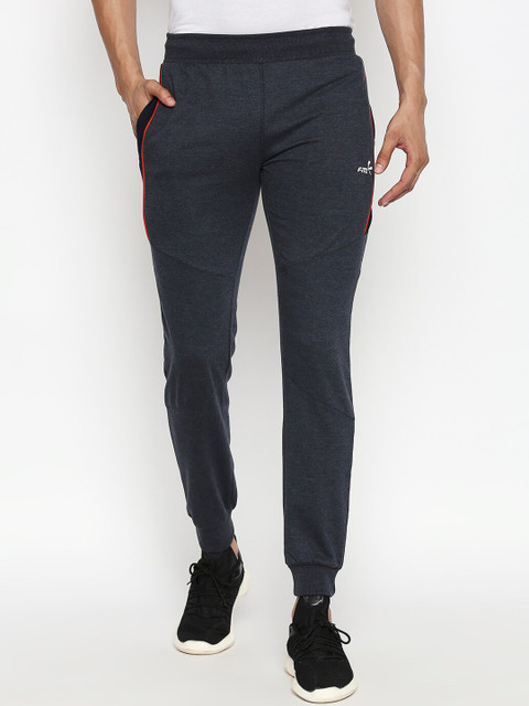

FiTZ Men Grey Solid Bio-Wash Joggers