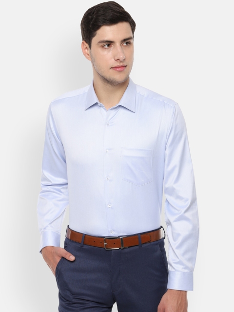

Van Heusen Men Blue Regular Fit Printed Formal Shirt