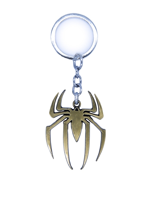 

Planet Superheroes Gold-Toned Spider-Man Keychain