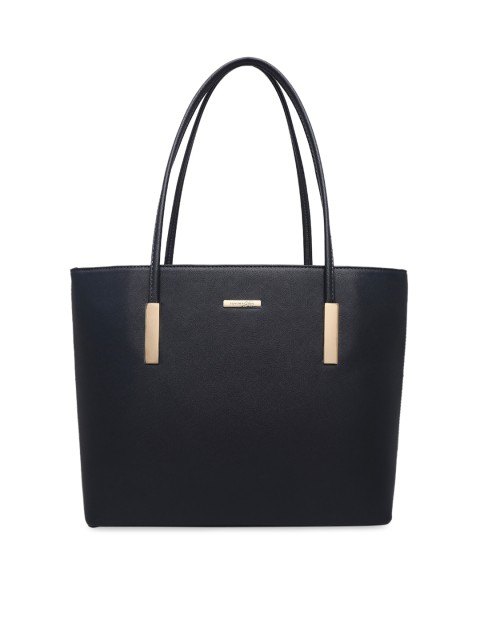 

Forever Glam by Pantaloons Navy Blue Solid Shoulder Bag