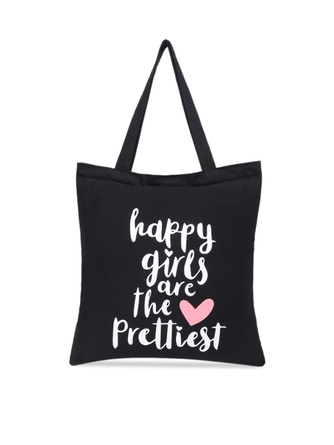 

Forever Glam by Pantaloons Black Printed Tote Bag
