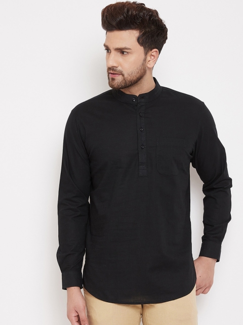 

Canary London Men Black Smart Slim Fit Solid Casual Shirt