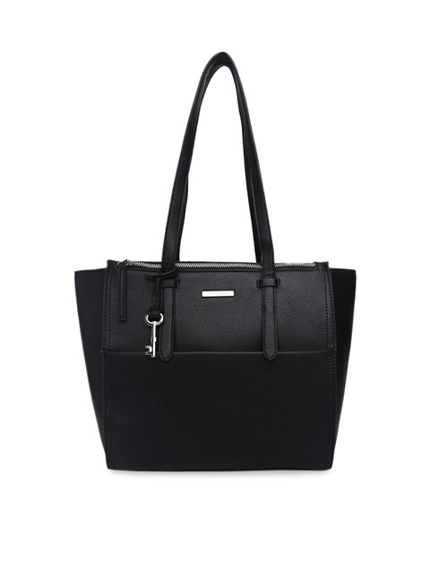 

Forever Glam by Pantaloons Black Solid Shoulder Bag