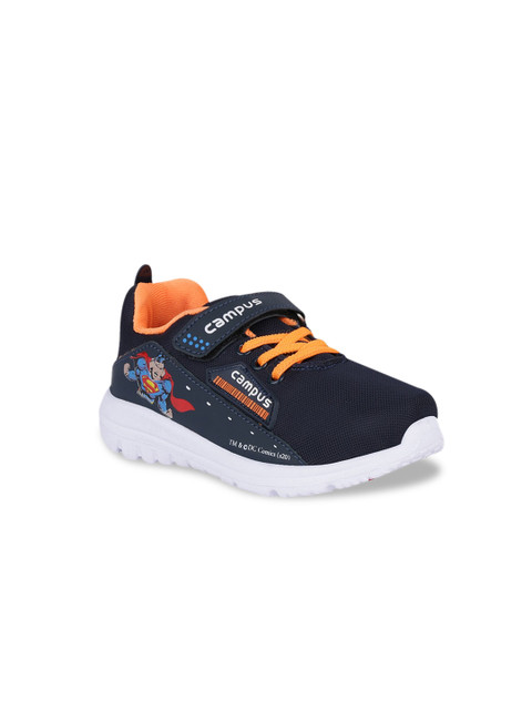 

Campus Unisex Kids Blue Mesh Running Shoes