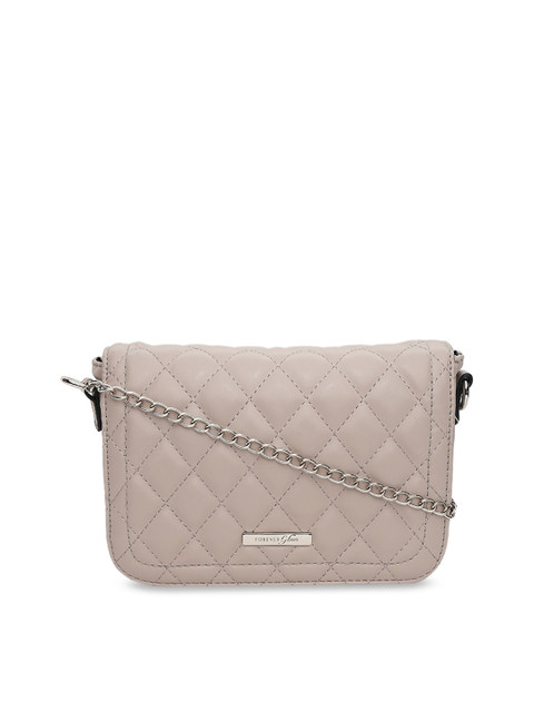 

Forever Glam by Pantaloons Grey Solid Sling Bag