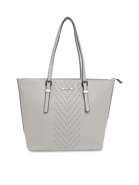 

Forever Glam by Pantaloons Grey Solid Shoulder Bag
