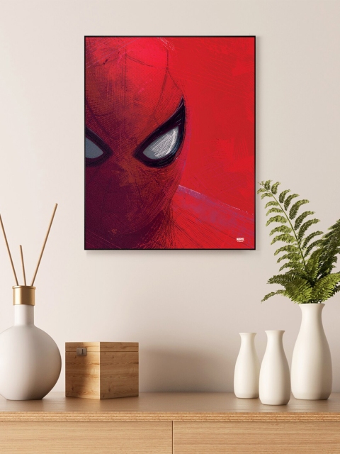 

Planet Superheroes Red & Black Spider-Man - Watching You MDF Wall Art