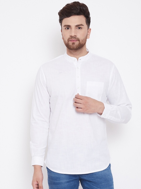 

Canary London Men White Smart Slim Fit Solid Casual Shirt