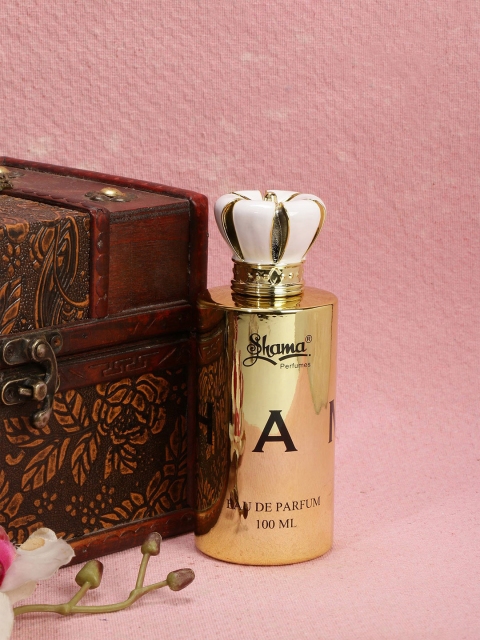 

Shama Unisex Chrome Premium Vintage Collection Alcohol Free Perfume 100 ml, Multi