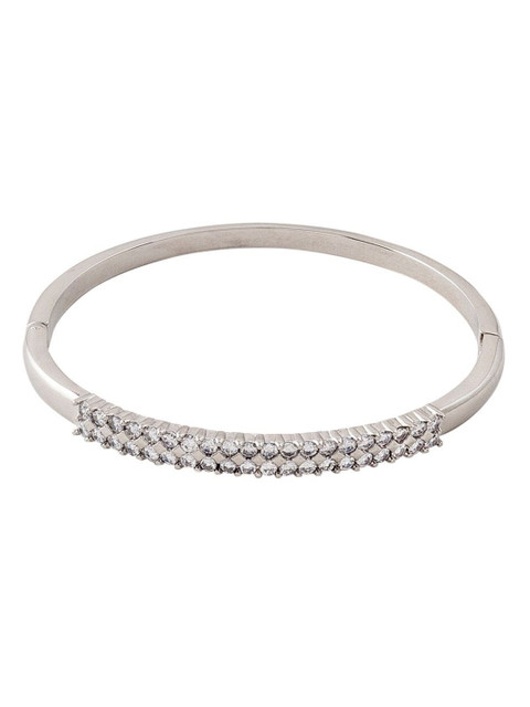 

Sia Art Jewellery Silver-Toned Bangle-Style Bracelet