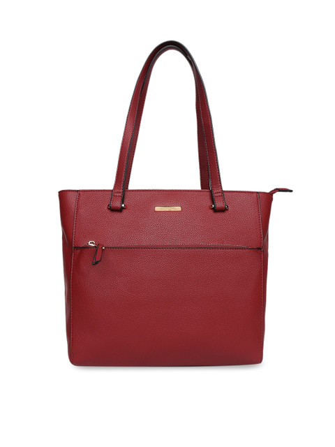 

Forever Glam by Pantaloons Red Solid Shoulder Bag