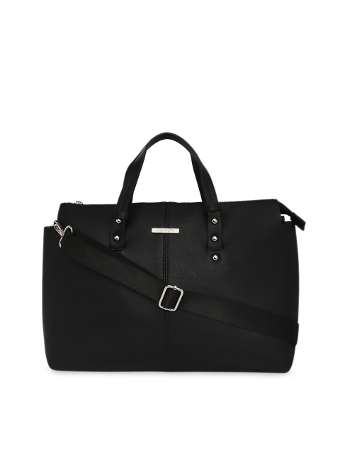 

Forever Glam by Pantaloons Black Solid Handheld Bag