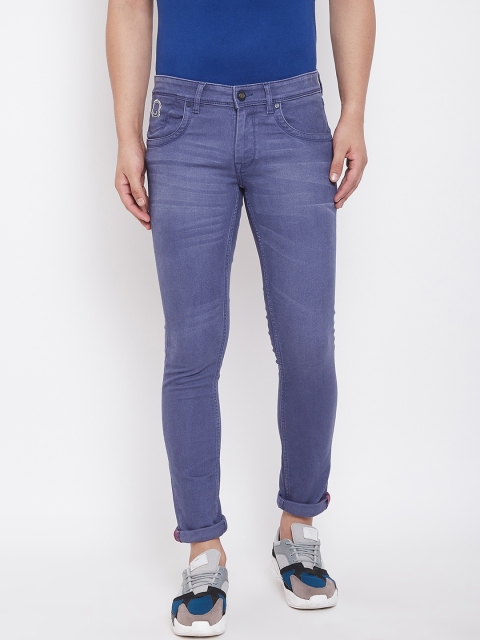 

Canary London Men Blue Skinny Fit Low-Rise Clean Look Stretchable Jeans