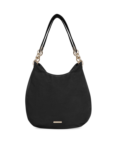 

Forever Glam by Pantaloons Black Solid Shoulder Bag
