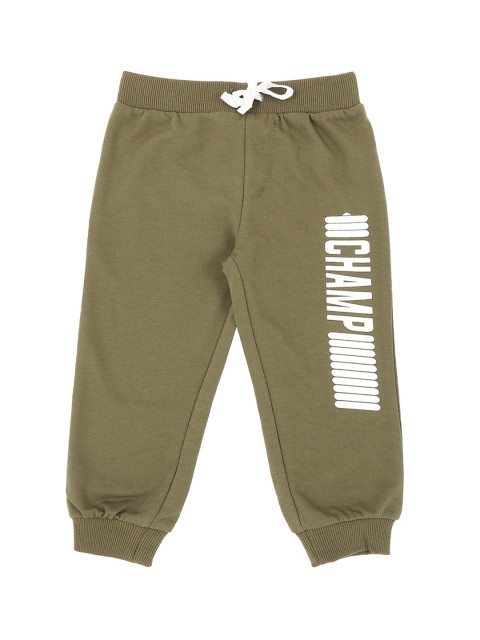 

Pantaloons Baby Boys Olive Green Printed Straight Fit Joggers