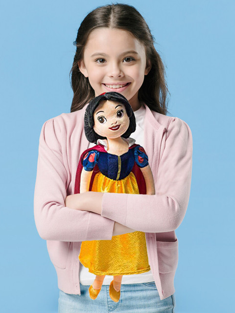 

Dimpy Stuff Unisex Kids Yellow & Blue Snow White Stuffed Soft Toy