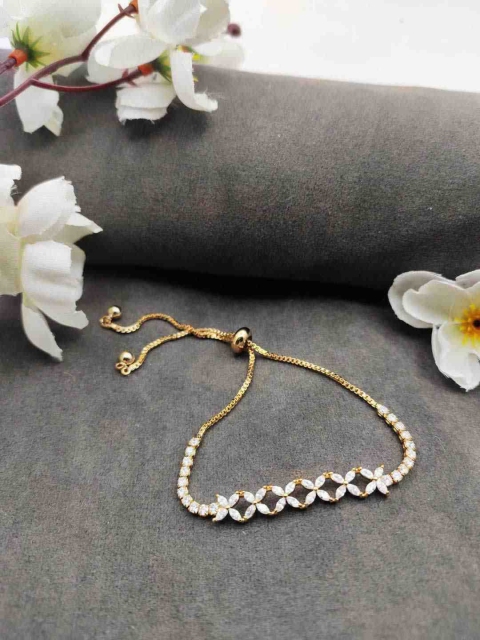

Sia Art Jewellery Gold-Plated Wraparound Bracelet