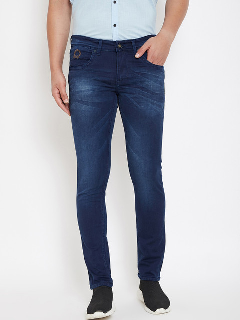 

Canary London Men Blue Skinny Fit Low-Rise Clean Look Stretchable Jeans