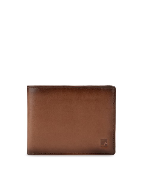

Da Milano Men Brown Solid Two Fold Wallet
