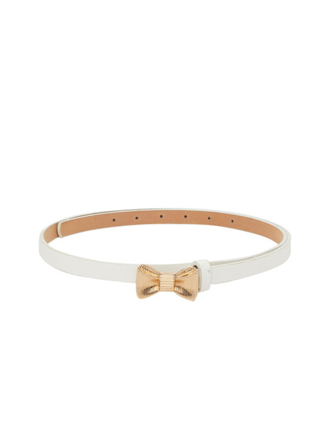 

Globus Women White Solid Belt
