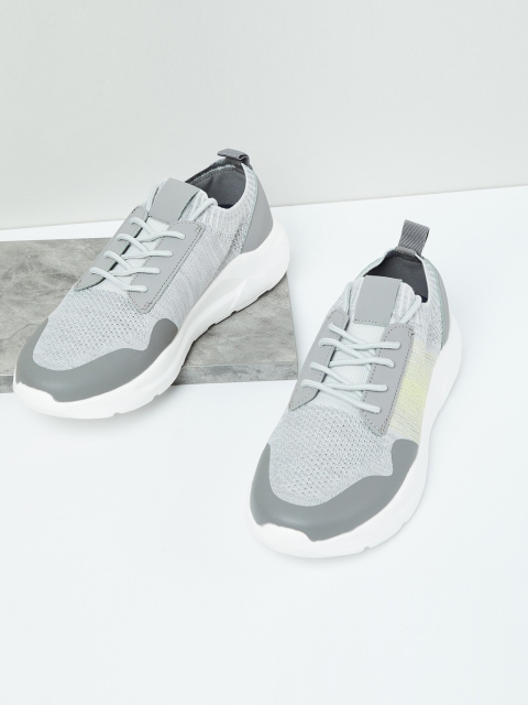 

max Men Grey Sneakers