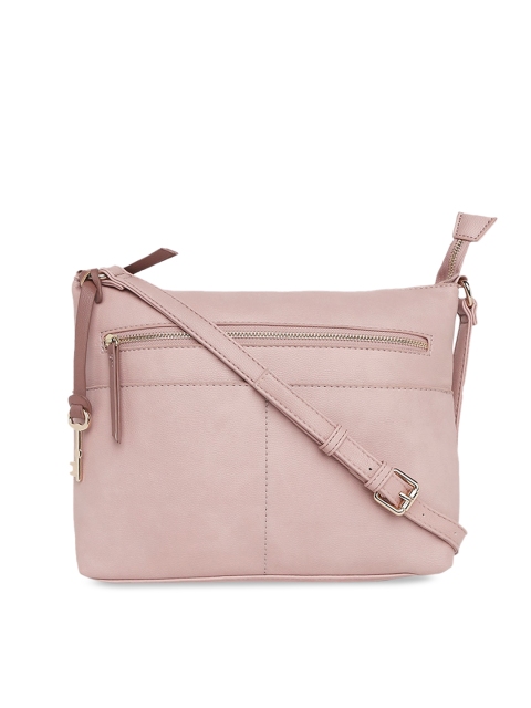 

Forever Glam by Pantaloons Pink Textured Sling Bag