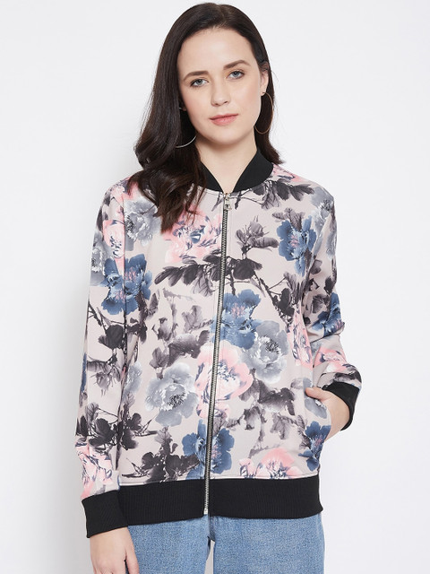 

Austin wood Women Off-White & Black Printed Sweatshirt