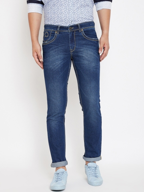 

Canary London Men Blue Slim Fit Low-Rise Clean Look Stretchable Jeans