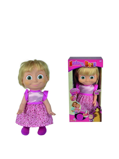 

Masha and The Bear Unisex Kids Functional Doll, Multi