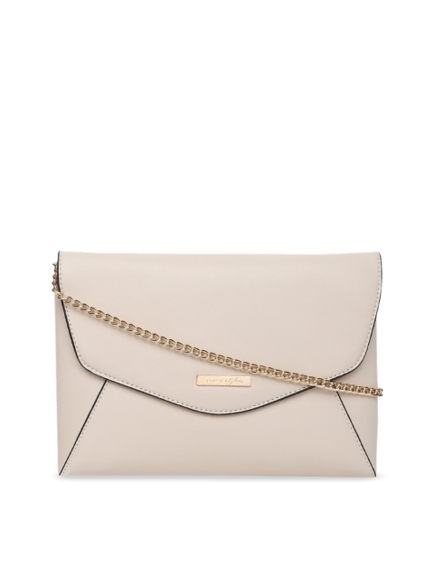 

Forever Glam by Pantaloons Beige Solid Sling Bag