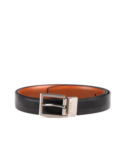 

Cross Men Black Solid Belt