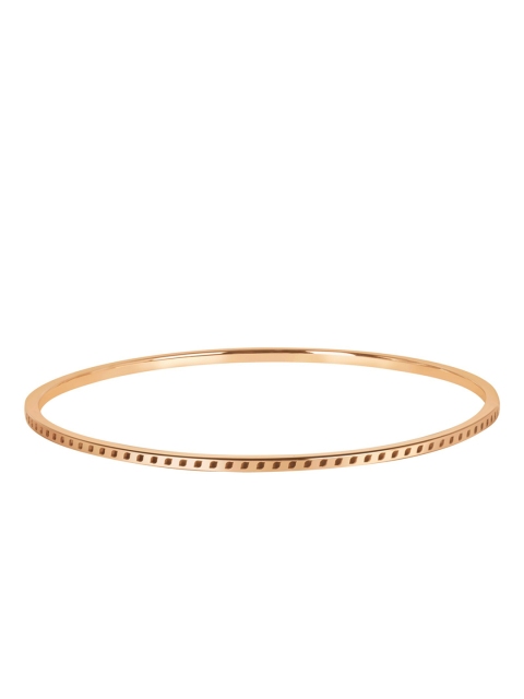 

Mia by Tanishq 14-KT Solar Eclipse Rose Gold Bangle