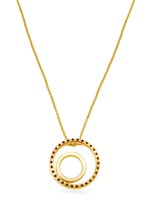 

Mia by Tanishq 14KT Yellow Gold Loop De Loop Pendant