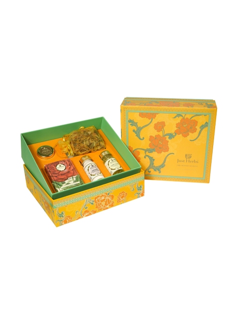 

Just Herbs Unisex Diwali Festive Gift Set, Yellow