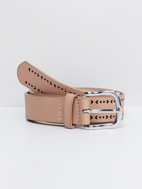 

max Women Nude-Coloured Solid Belt