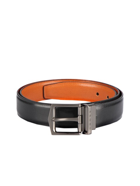 

Cross Men Black Solid Belt