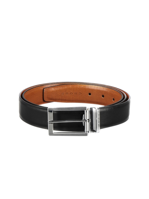 

Cross Men Black Solid Belt