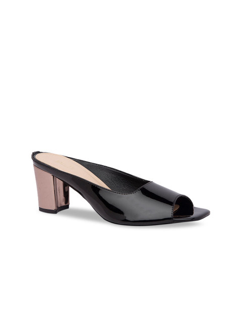 

Inc 5 Women Black Solid Mules