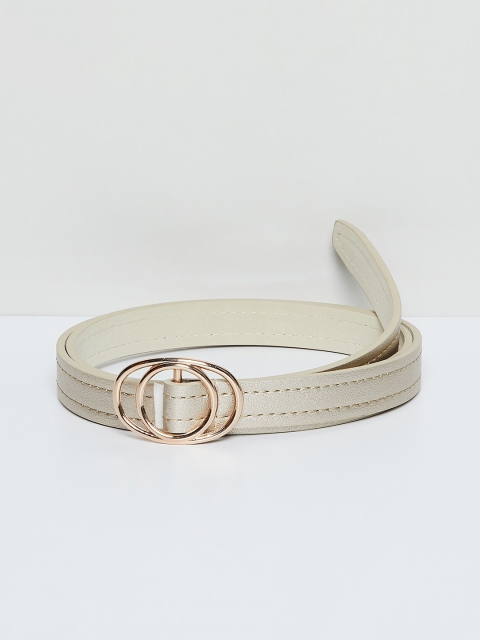 

max Women Gold-Toned Solid Belt