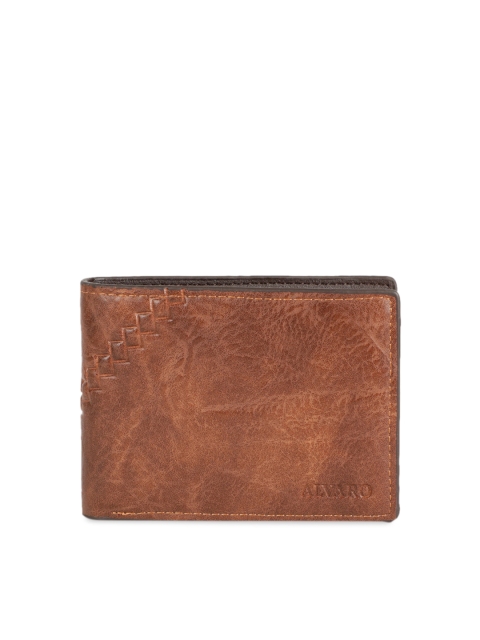 

Alvaro Castagnino Men Brown Solid Two Fold Wallet