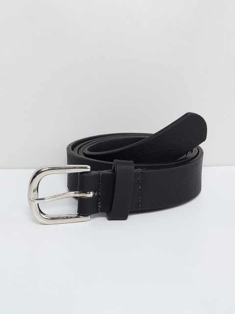 

max Women Black Solid Belt